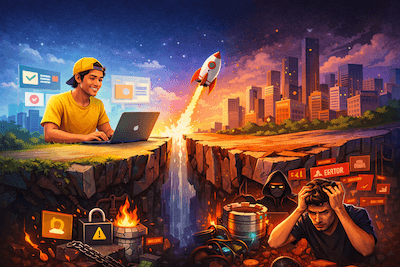The Real Cost of Vibe Coding Your Startup Illustration by ChatGPT